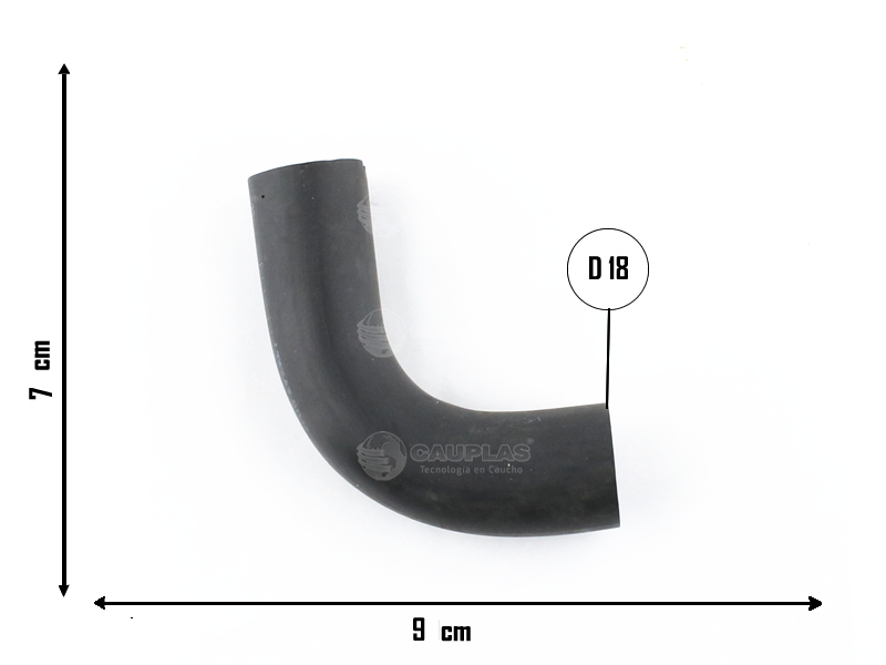 CAUPLAS MANGUERA LUBRICACION PEUGEOT 504 OEM:9418000509