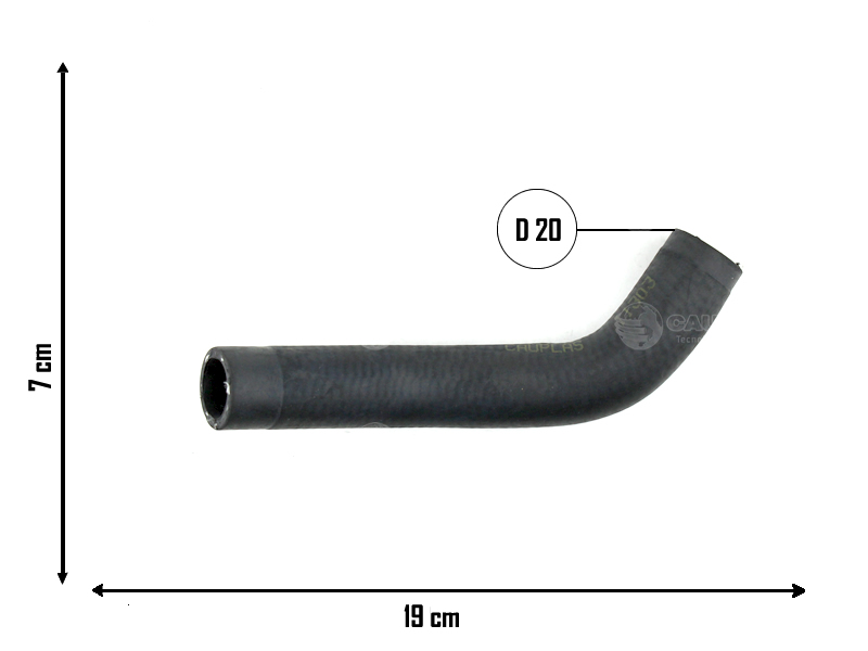 CAUPLAS MANGUERA CONEXION A BOMBA FORD TRANSIT III