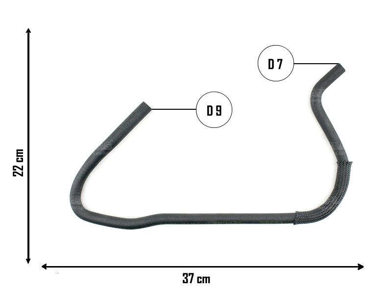 CAUPLAS MANGUERA CUERPO DE ACELERACION CHEVROLET SPARK GT