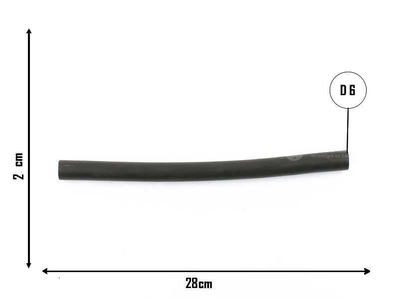 CAUPLAS MANGUERA CIRCULACION DE AIRE FIAT TEMPRA