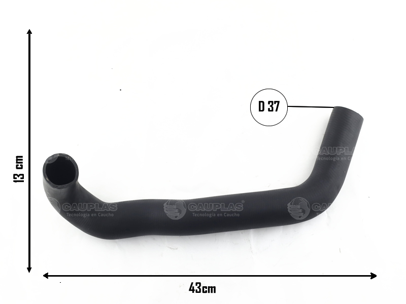 CAUPLAS MANGUERA RADIADOR SUPERIOR VW AMAROK OEM: 2H6121051B