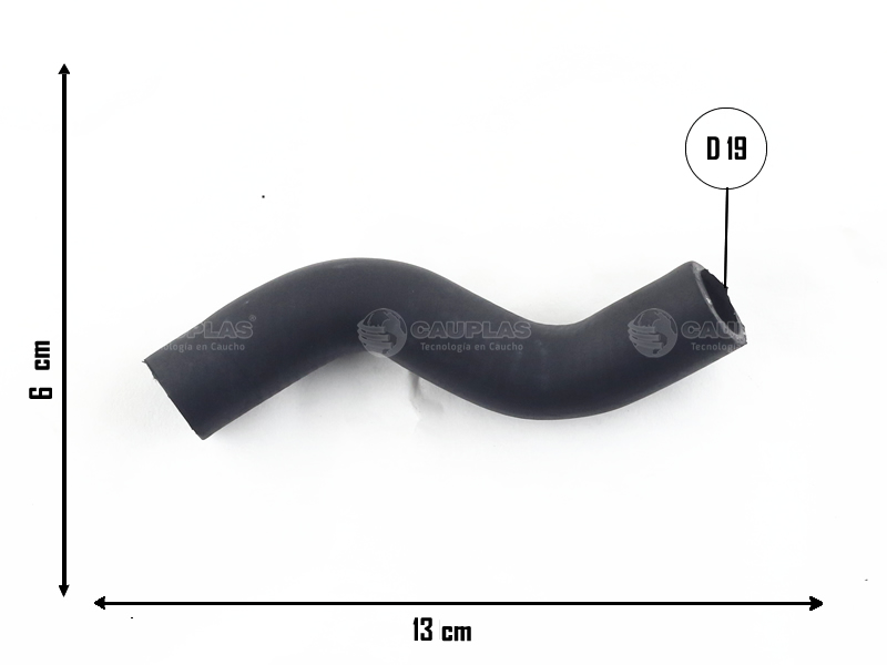 CAUPLAS MANGUERA PASO DE AGUA VW AMAROK OEM: 059121057S