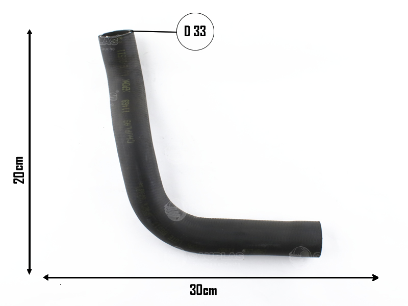 CAUPLAS MANGUERA RADIADOR SUPERIOR FORD RANGER II OEM: AB398B274AC