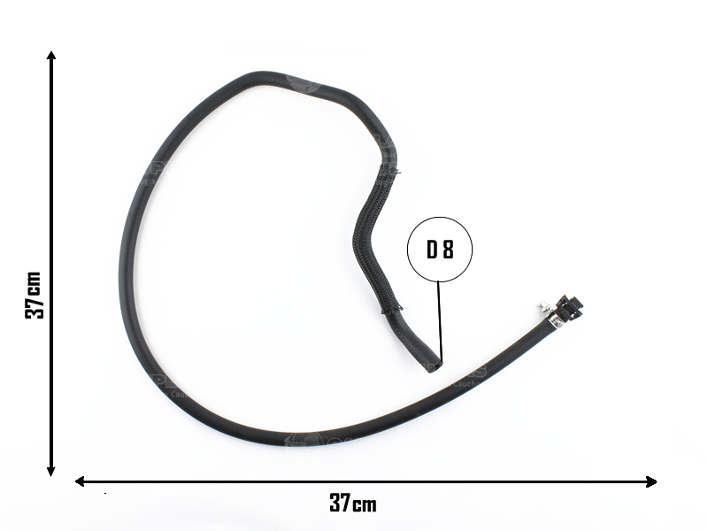 CAUPLAS MANGUERA VASO DE EXPAN A DERIVADOR CITROEN PICASSO OEM:1317L9 =YACO 3846
