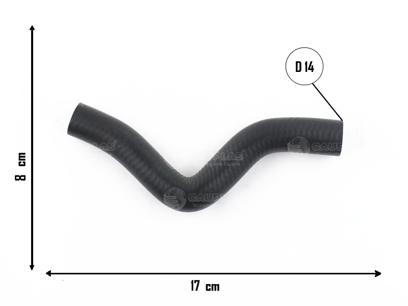 CAUPLAS MANGUERA DEPOSITO DIRECC HIDR A BOMBA P504/505 OEM: 4003630 =YACO 884