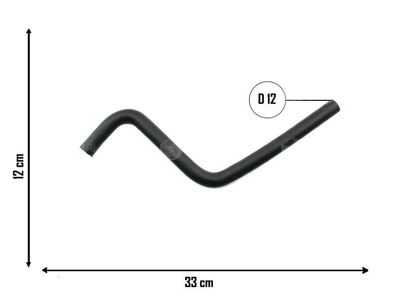 CAUPLAS MANGUERA DESCARGA DE GASES PEUGEOT PARTNER I OEM:1180F4