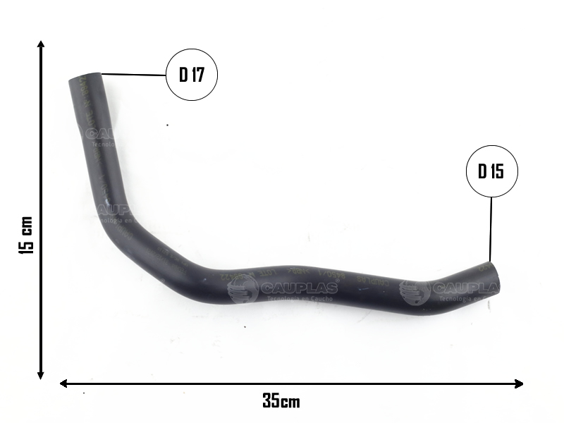 CAUPLAS MANGUERA DESCARGA DE GASES TOYOTA HILUX I