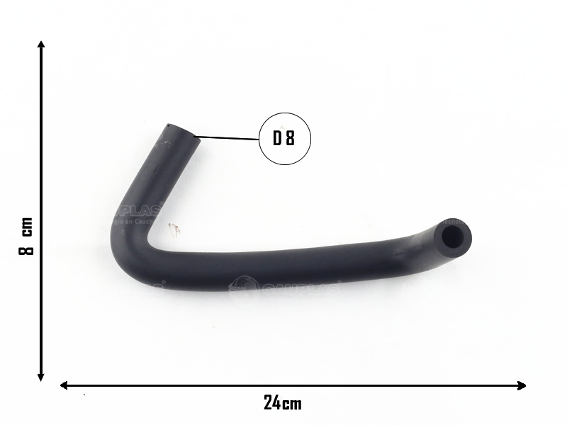 CAUPLAS MANGUERA DESCARGA DE GASES VW FOX