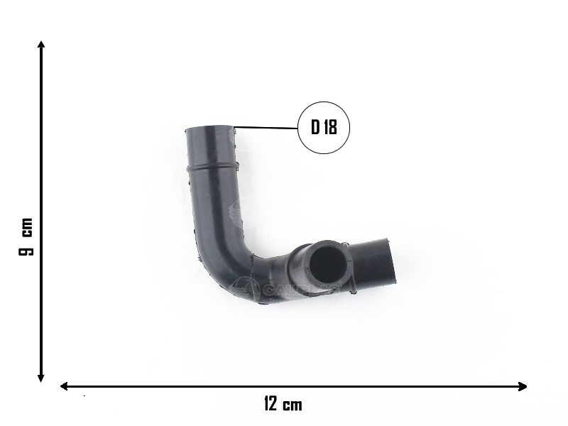 CAUPLAS MANGUERA DESCARGA DE GASES VW GOLF III OEM:048103493A