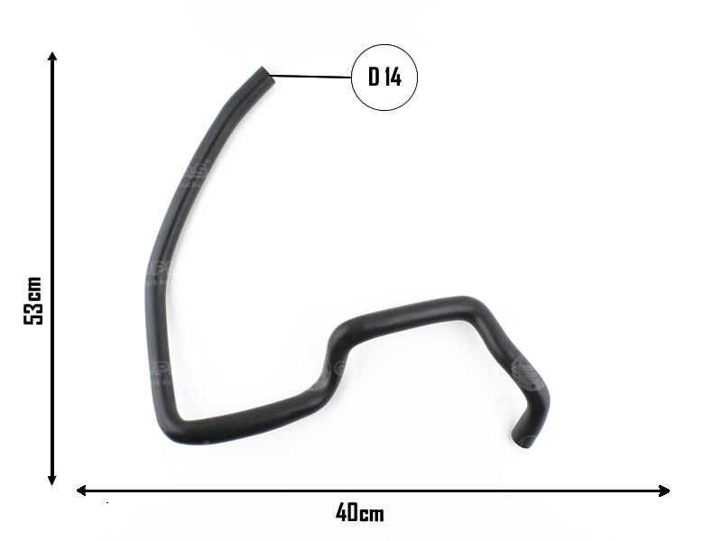 CAUPLAS MANGUERA COMBUSTIBLE PEUGEOT 306 OEM:157776