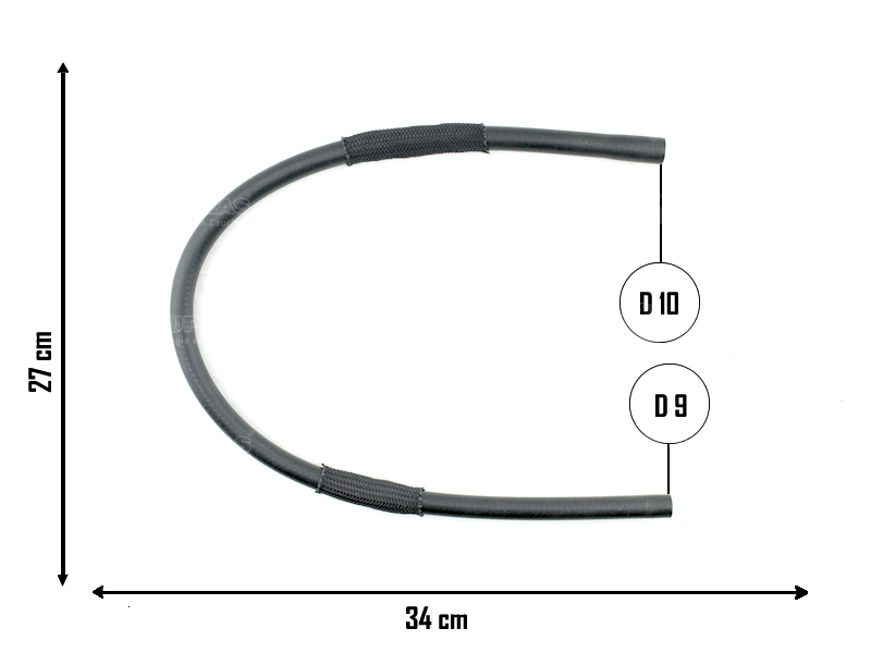 CAUPLAS MANGUERA DIRECCION HIDRAULICA S10 OEM:93284356