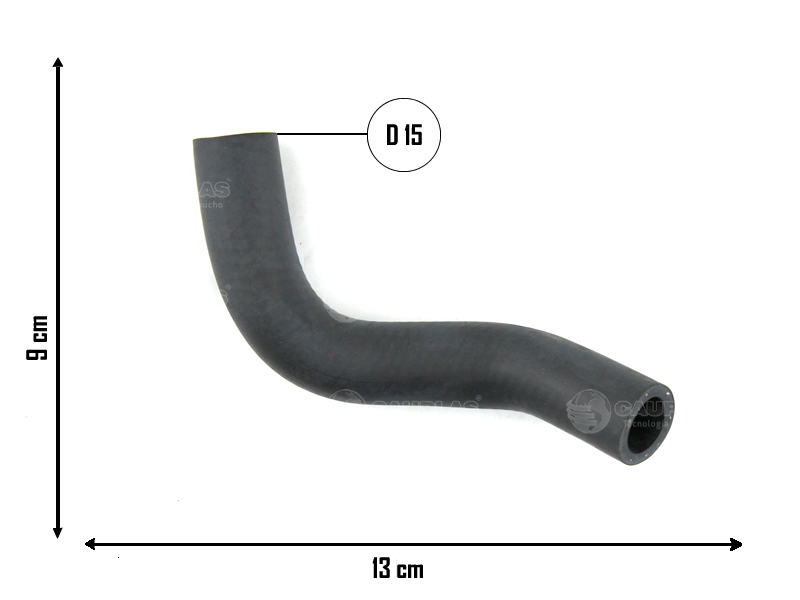 CAUPLAS MANGUERA REFRIGERACION FORD TRANSIT IV OEM:1739141