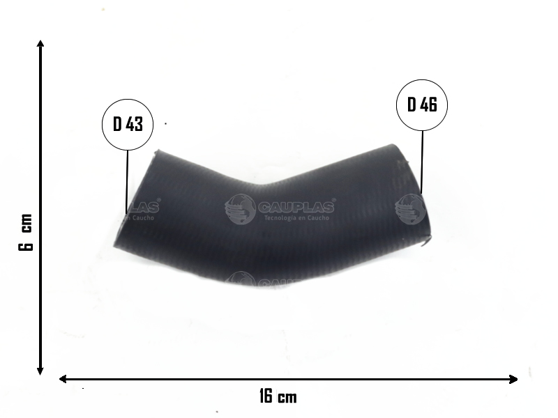 CAUPLAS MANGUERA CIRCULACION DE AIRE PEUGEOT 208 OEM:0382NL