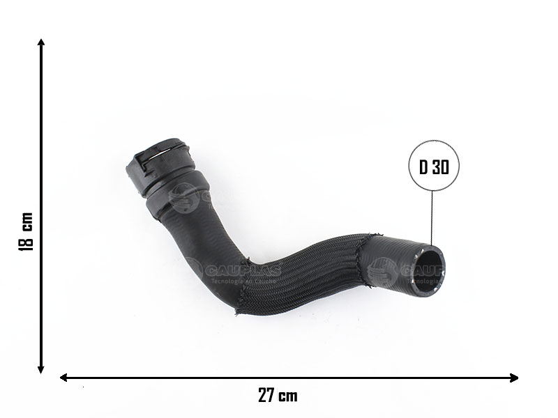 CAUPLAS MANGUERA RADIADOR SUPERIOR FIAT TORO