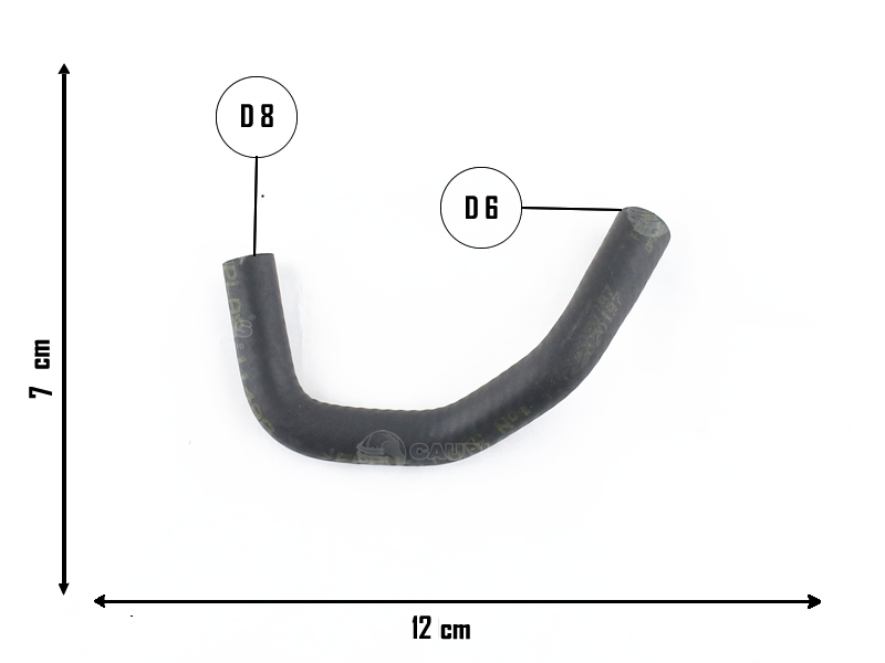 CAUPLAS MANGUERA PASO DE AGUA VW SAVEIRO OEM: 5Z0121447H