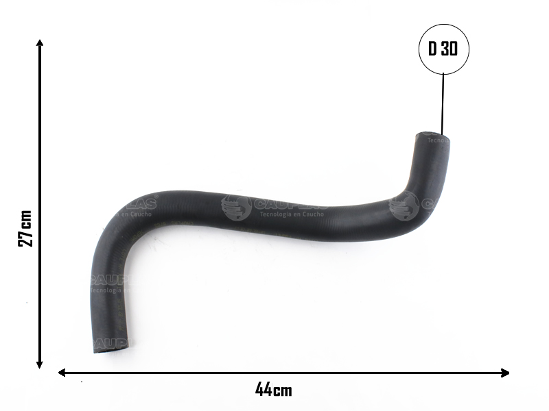 CAUPLAS MANGUERA RADIADOR SUPERIOR FIAT MAREA OEM:46451775
