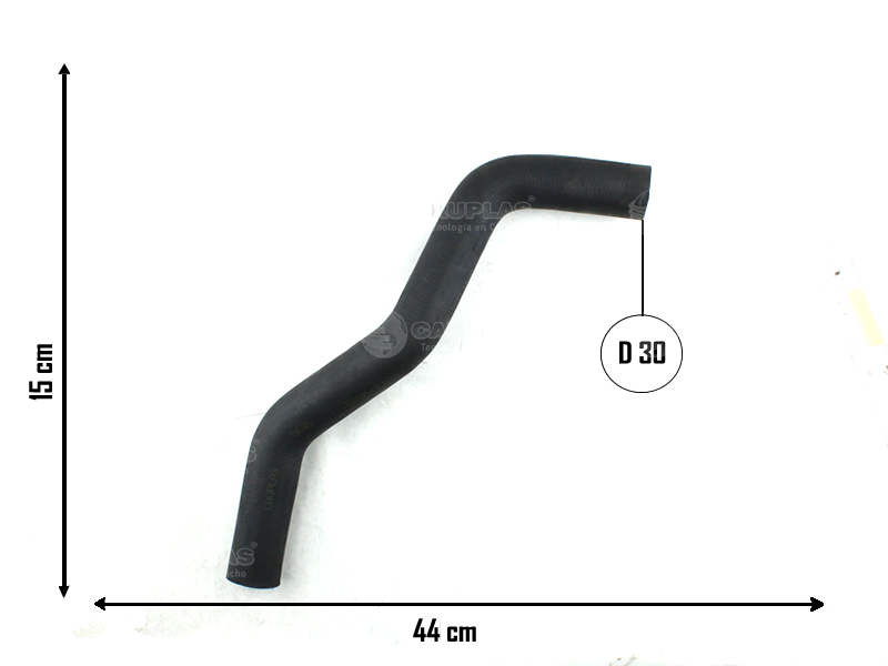 CAUPLAS MANGUERA RADIADOR INFERIOR FIAT DUNA UNO I