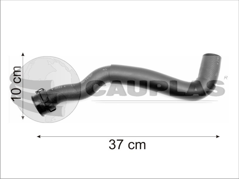 CAUPLAS MANGUERA RADIADOR SUPERIOR PEUGEOT 405 OEM:1343H60 =YACO 2210