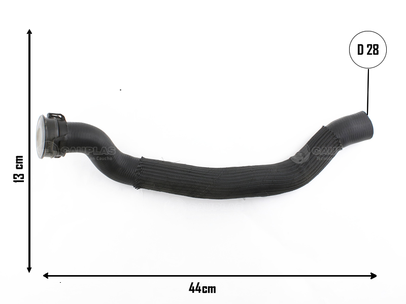 CAUPLAS MANGUERA RADIADOR SUPERIOR PEUGEOT 405  =YACO 2607