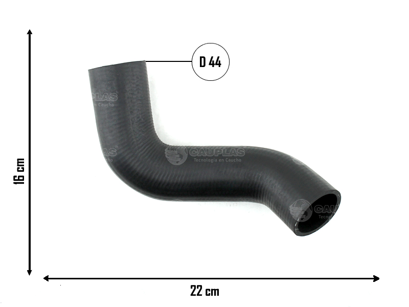 CAUPLAS MANGUERA RADIADOR SUPERIOR FORD CARGO OEM:AC458260AA
