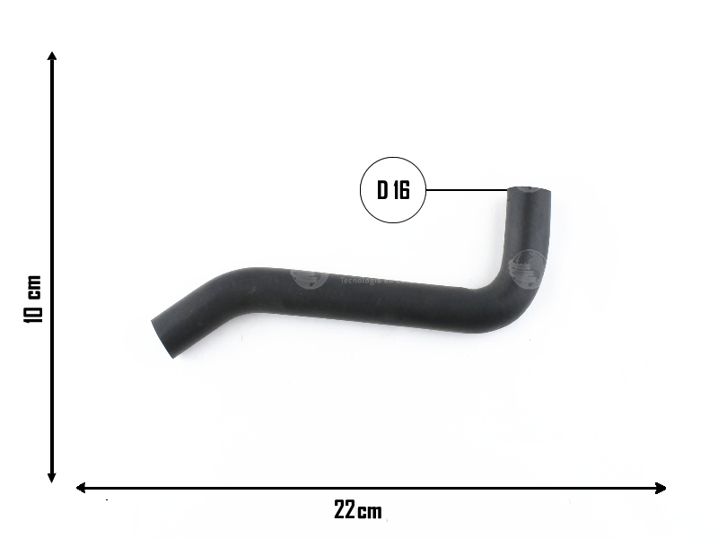 CAUPLAS MANGUERA RADIADOR SUPERIOR FIAT PALIO V OEM:51844857