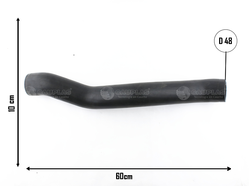 CAUPLAS MANGUERA RADIADOR SUPERIOR VW CONSTELLATION OEM:2T2121101AC