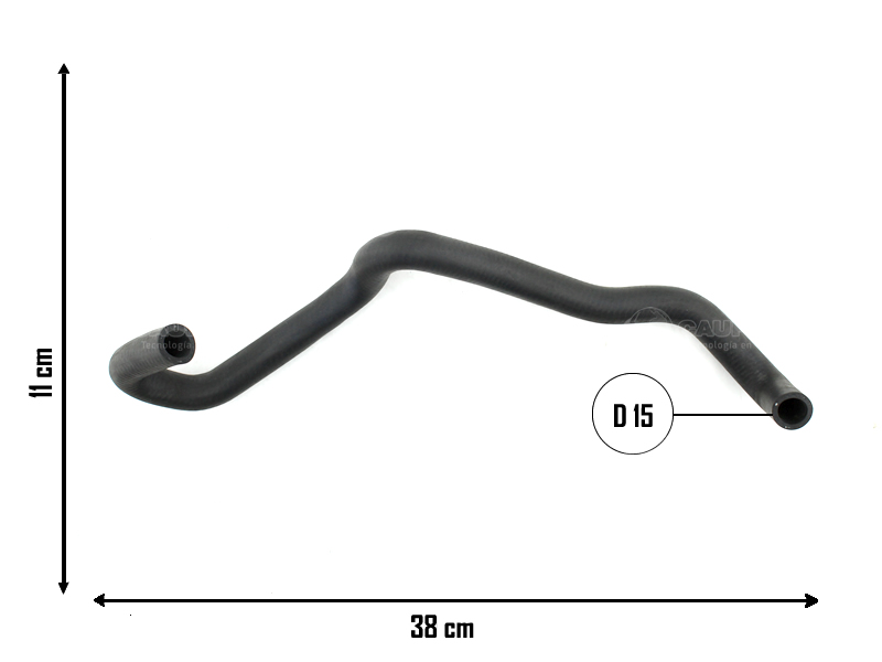 CAUPLAS MANGUERA RAD DE ACEITE ENTRADA ASTRA II ZAFIRA  =YACO 2435