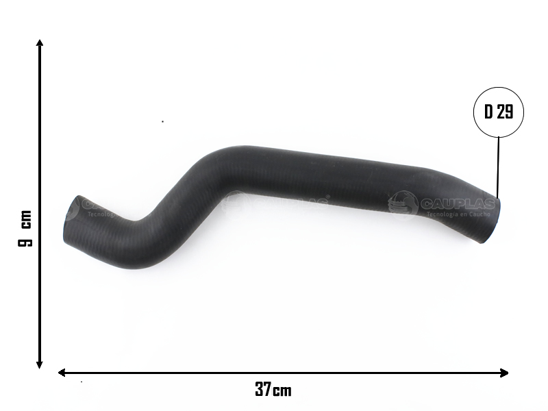 CAUPLAS MANGUERA RADIADOR INFERIOR FORD RANGER OEM:AB398B273AE