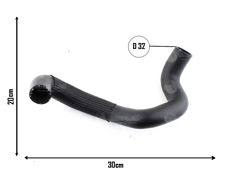 CAUPLAS MANGUERA RADIADOR SUPERIOR FORD TRANSIT III OEM:1751031