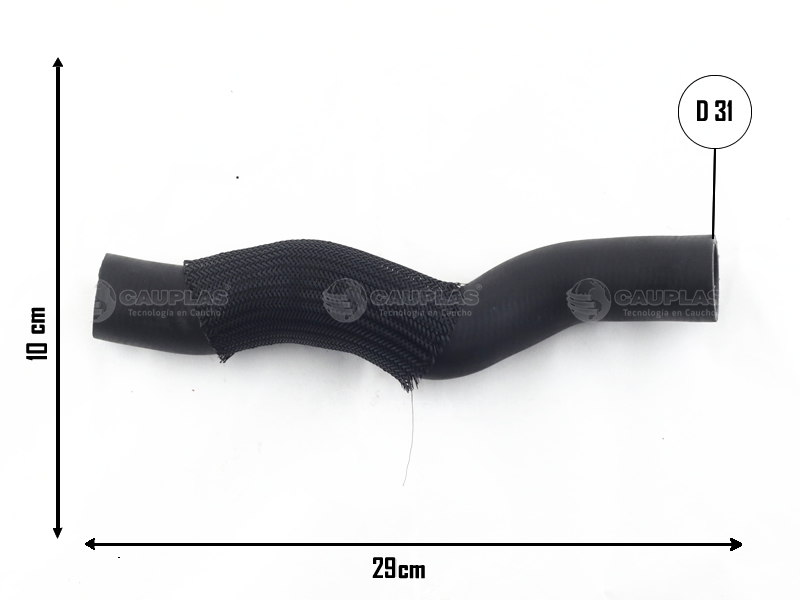 CAUPLAS MANGUERA RADIADOR SUPERIOR PEUGEOT 208