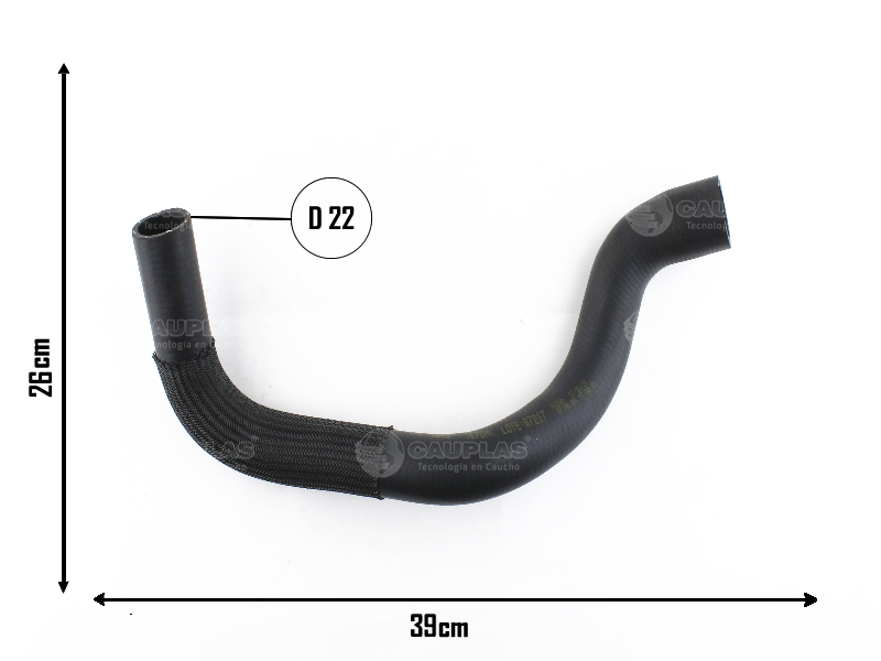 CAUPLAS MANGUERA RADIADOR SUPERIOR TOYOTA RAV4 OEM:1657122060