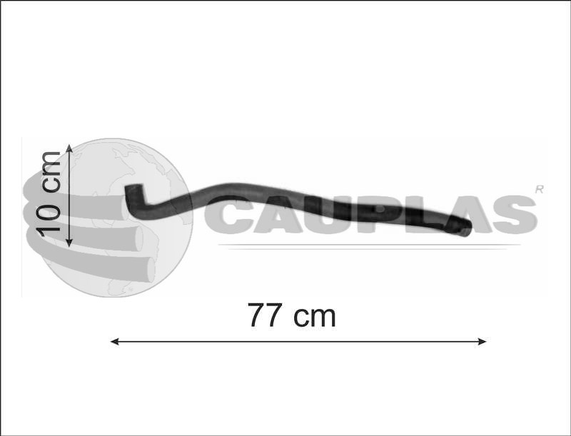 CAUPLAS MANGUERA RADIADOR INFERIOR VW KOMBI T25