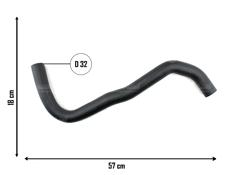 CAUPLAS MANGUERA RADIADOR SUPERIOR VW PASSAT
