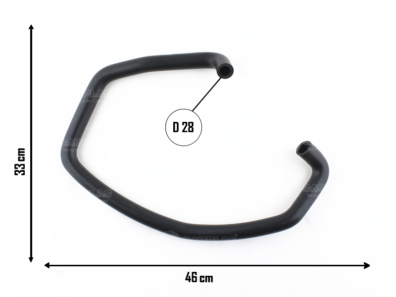 CAUPLAS MANGUERA PASO DE AGUA PEUG 307 OEM:1317N5