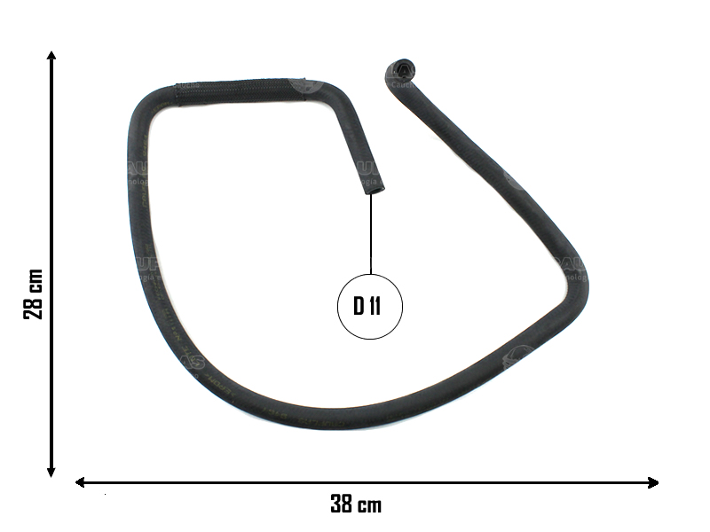 CAUPLAS MANGUERA REFRIGERACION PEUGEOT BOXER I CITROEN JUMPER I OEM:1307QF
