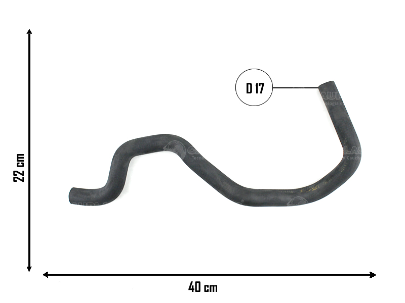 CAUPLAS MANGUERA REFRIGERACION FORD ECOSPORT II  =YACO 4297