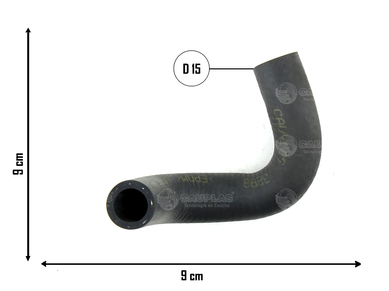 CAUPLAS MANGUERA REFRIGERACION TOYOTA HILUX III OEM:8724504170