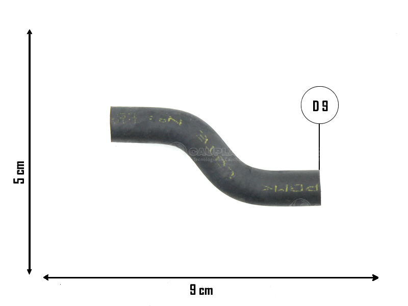 CAUPLAS MANGUERA REFRIGERACION VW GOLF IV OEM:1J0121447AG