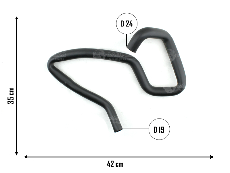 CAUPLAS MANGUERA RESPIRO DE MOTOR FORD RANGER II OEM:AB396B53BF
