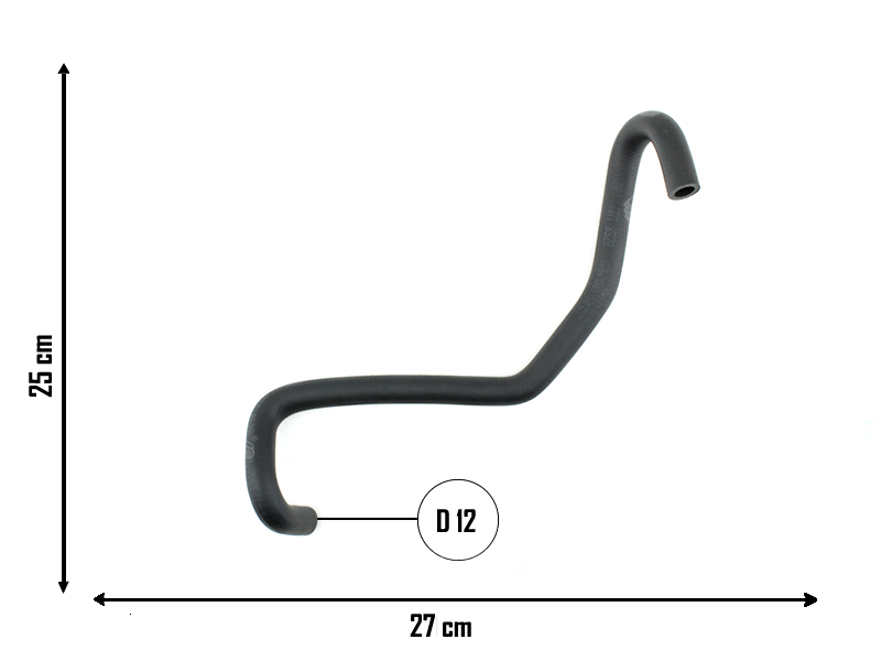 CAUPLAS MANGUERA SERVO DE FRENO FIAT PALIO II SIENA II 