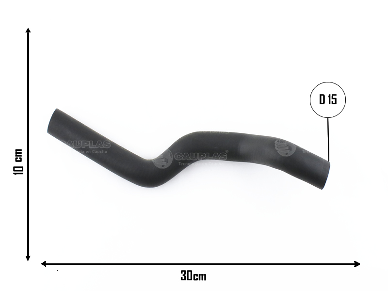 CAUPLAS MANGUERA CALEFACCION SALIDA SIENA II PALIO II OEM:46763421