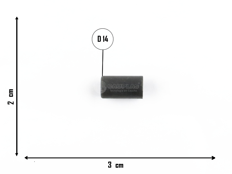 CAUPLAS MANGUERA TAPON TOBO RESPIR DE GASES TEMPRA 