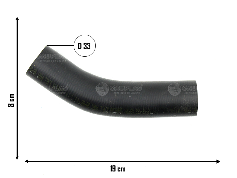 CAUPLAS MANGUERA REFRIGERACION FIAT TEMPRA