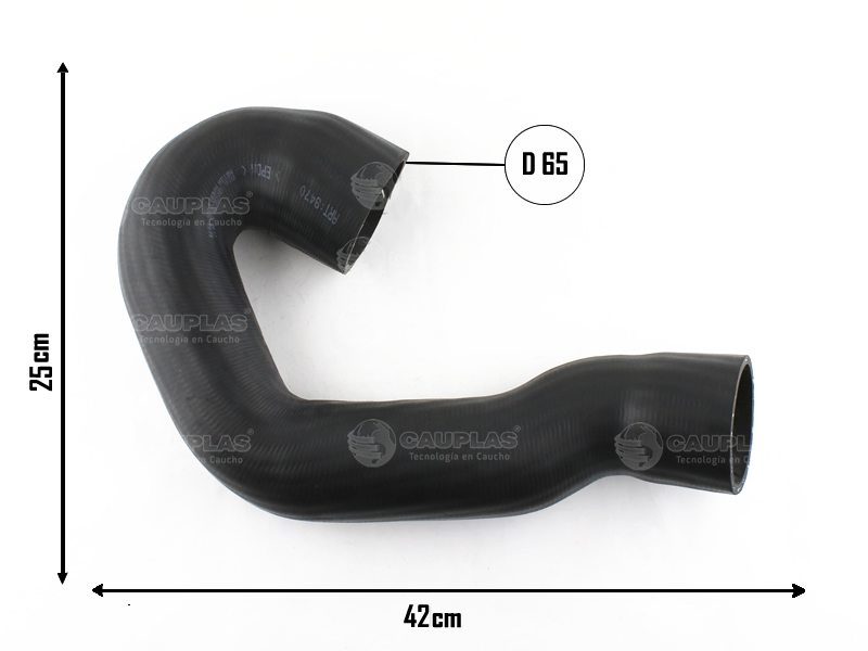 CAUPLAS MANGUERA CIRCULACION DE AIRE PEUG 504 OEM:1423C1
