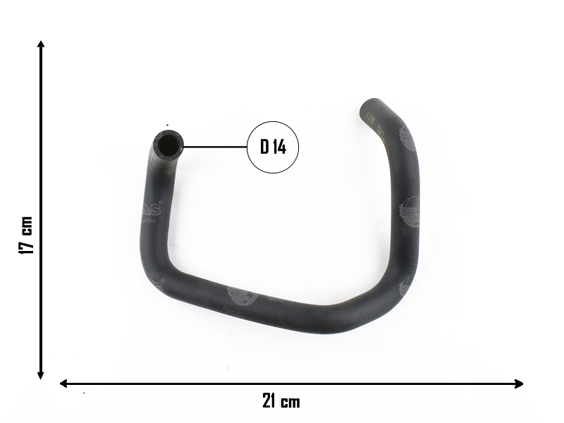 CAUPLAS MANGUERA CALEFACTOR ENTRADA FIAT DUCATO II OEM:1349731080