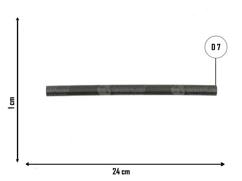 CAUPLAS MANGUERA COMBUSTIBLE FIAT DUCATO I DUNA FIORINO II UNO I