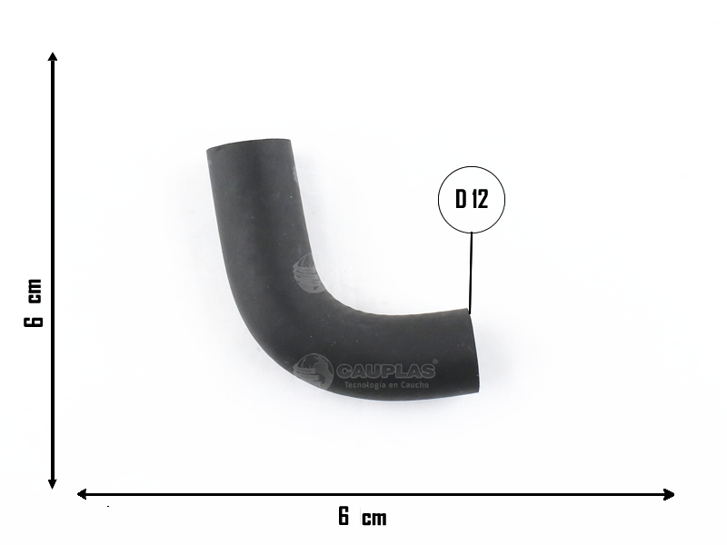 CAUPLAS MANGUERA REFRIGERACION FIAT TEMPRA OEM:7729212