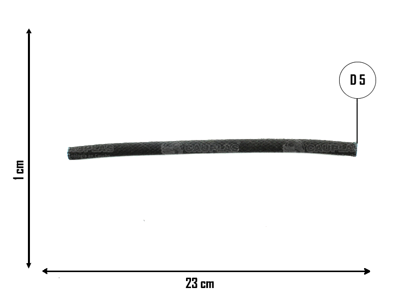 CAUPLAS MANGUERA LUBRICACION PEUGEOT 504