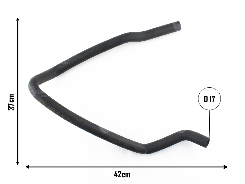 CAUPLAS MANGUERA VASO DE EXPANSION PEUGEOT 307 OEM:132300000