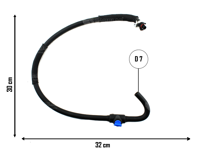 CAUPLAS MANGUERA REFRIGERACION PEUGEOT 306